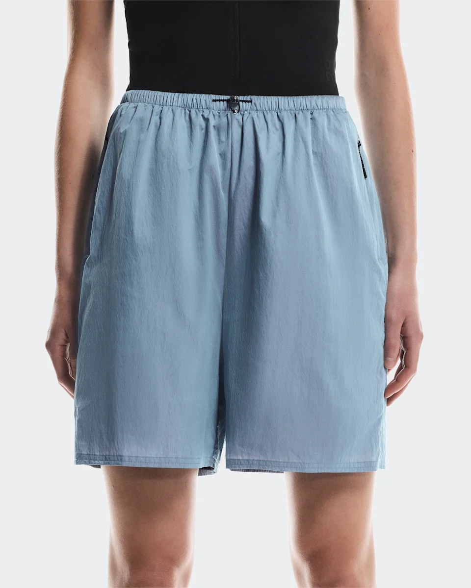 On Track Shorts Arctic & Pink Feminino