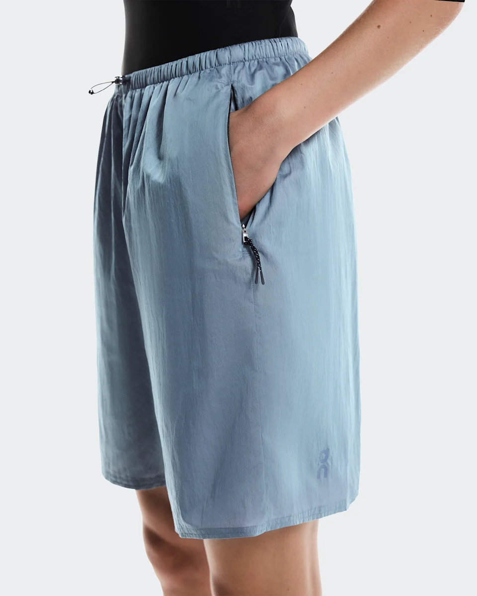 On Track Shorts Arctic & Pink Feminino
