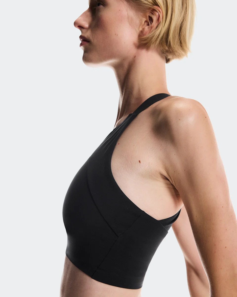 On Performance Crop Black Feminino