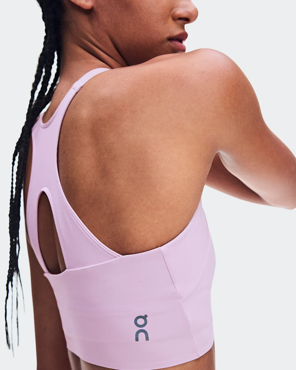 On Performance Crop Foxglove Feminino