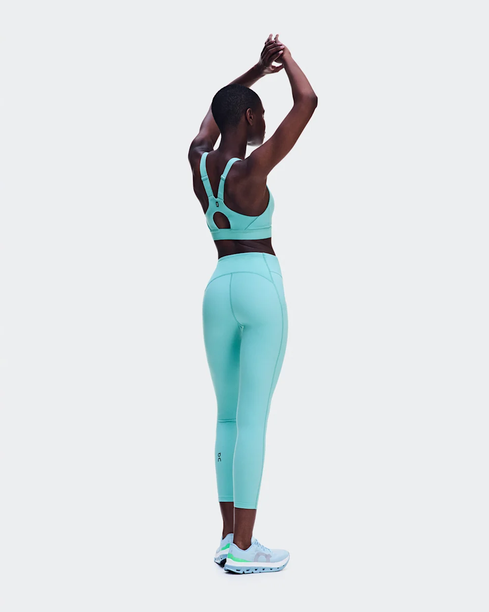 On Performance Bra Aquamarine Feminino