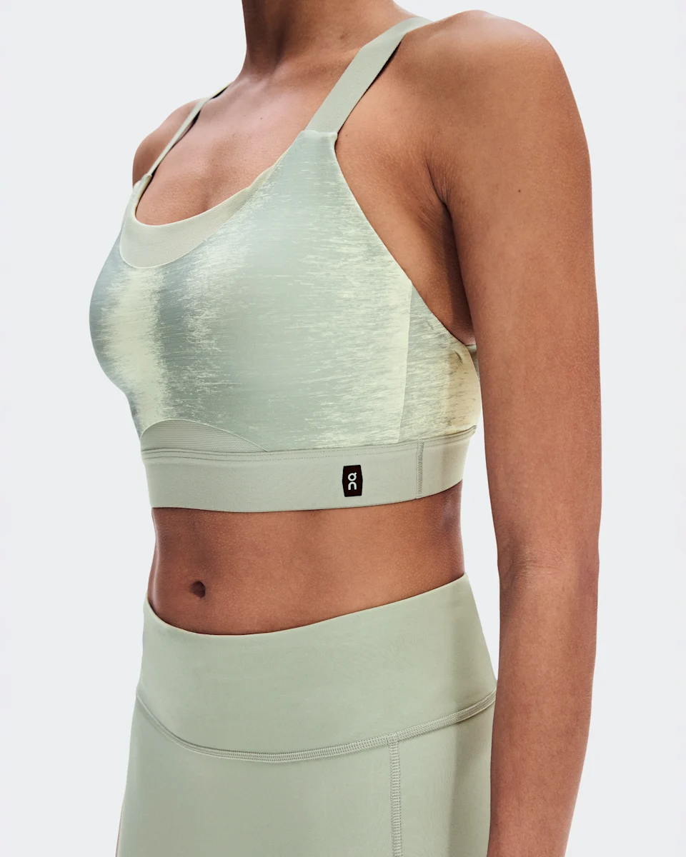On Performance Bra Terra Seedling & Tin Feminino