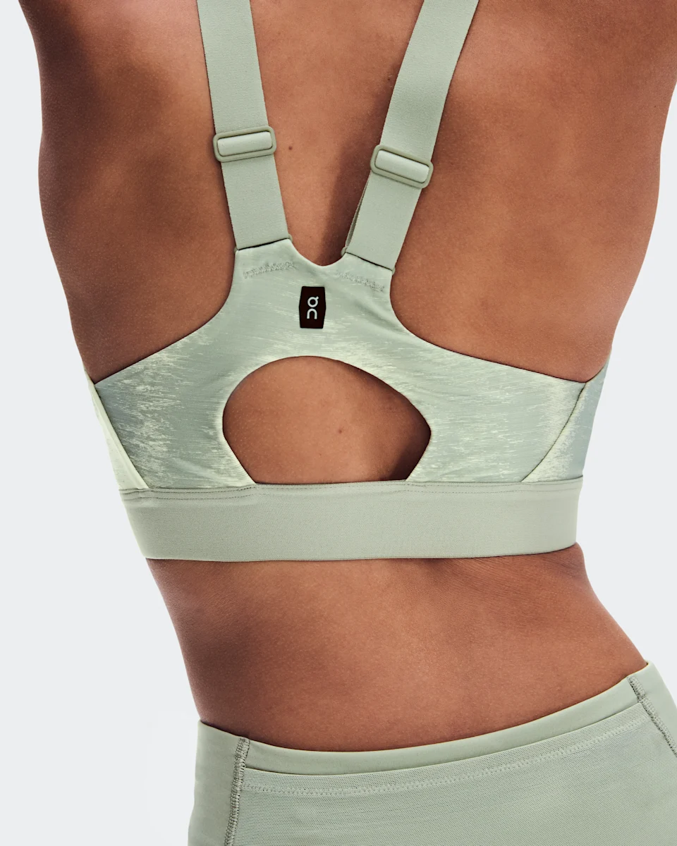 On Performance Bra Terra Seedling & Tin Feminino