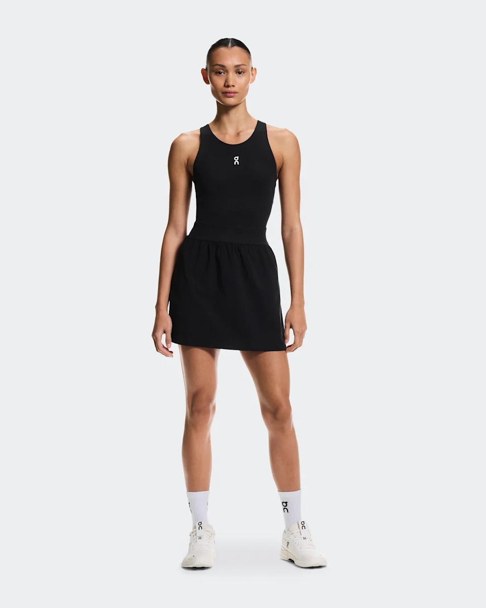 On Court Dress Split Black Feminino