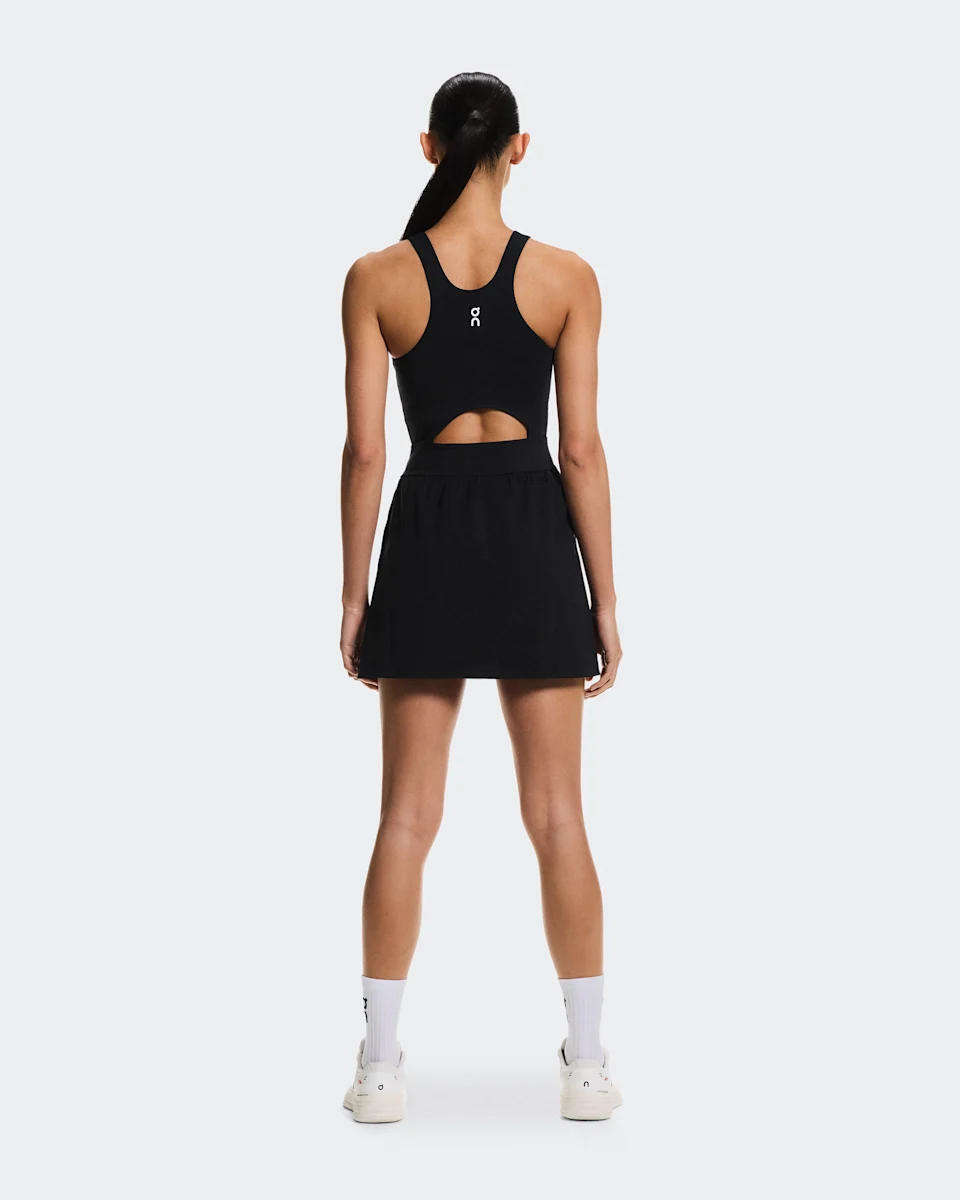 On Court Dress Split Black Feminino