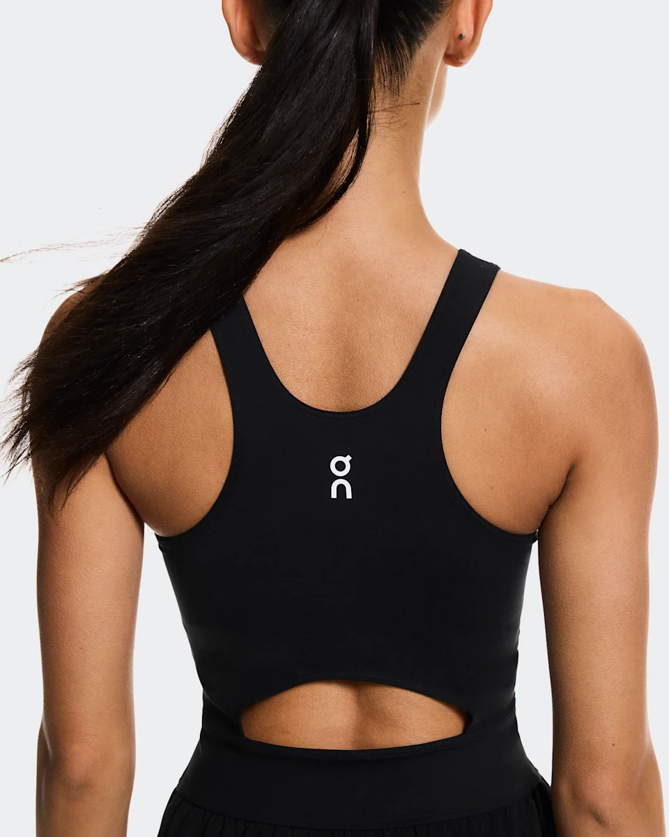 On Court Dress Split Black Feminino