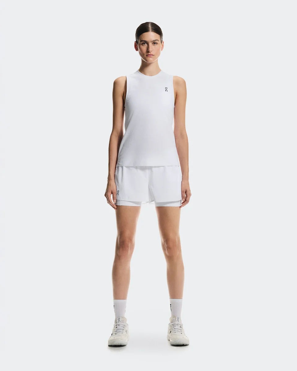 On 3" Court Shorts 2-in-1 White Feminino