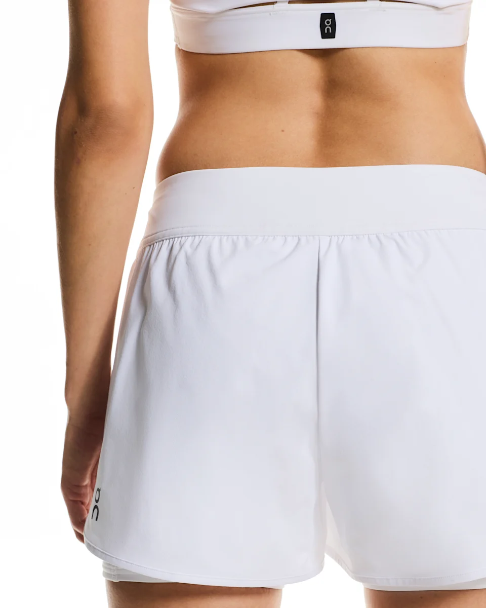 On 3" Court Shorts 2-in-1 White Feminino