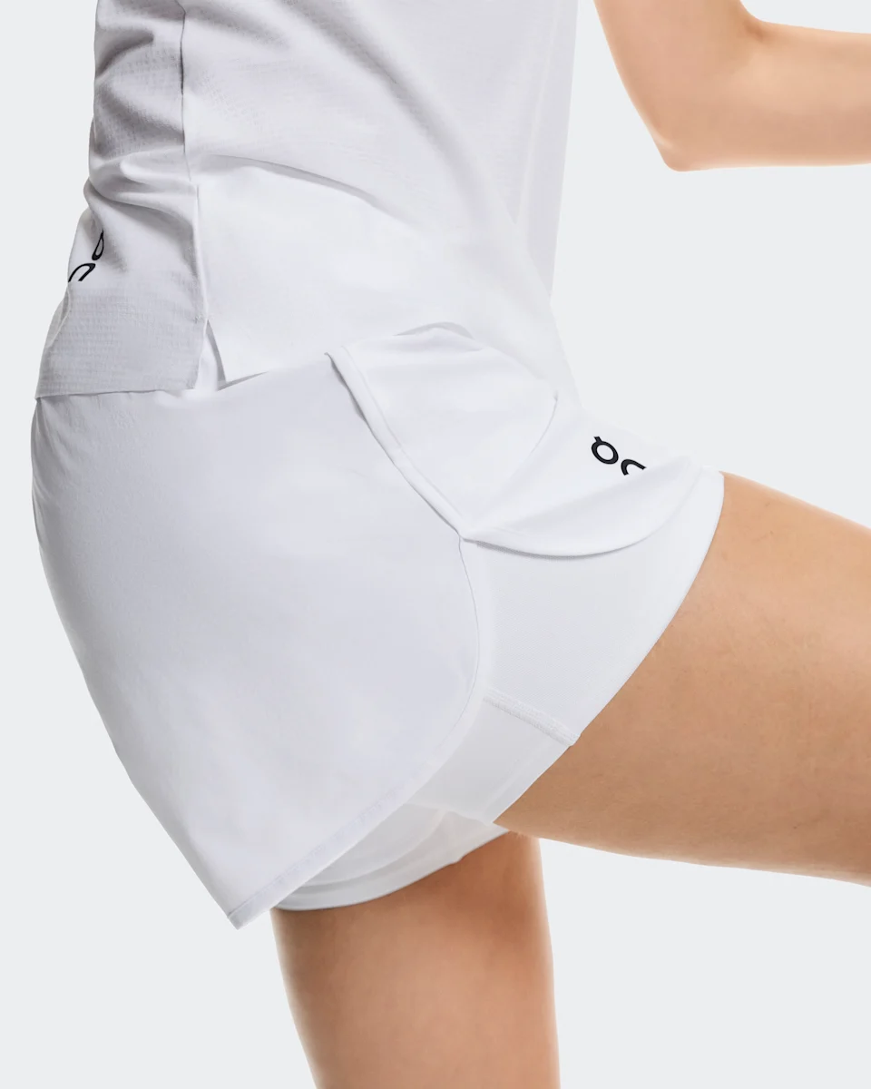 On 3" Court Shorts 2-in-1 White Feminino