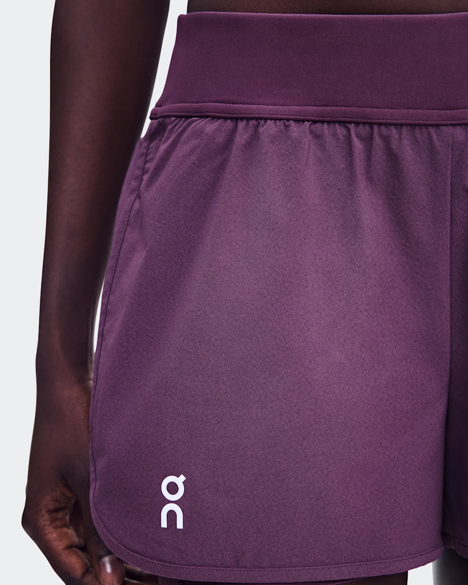 On 3" Court Shorts 2-in-1 Cassis Feminino