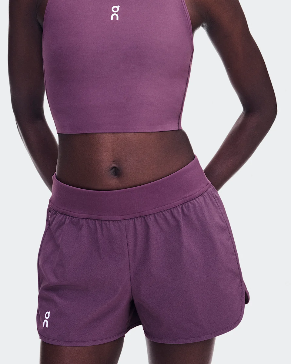 On 3" Court Shorts 2-in-1 Cassis Feminino