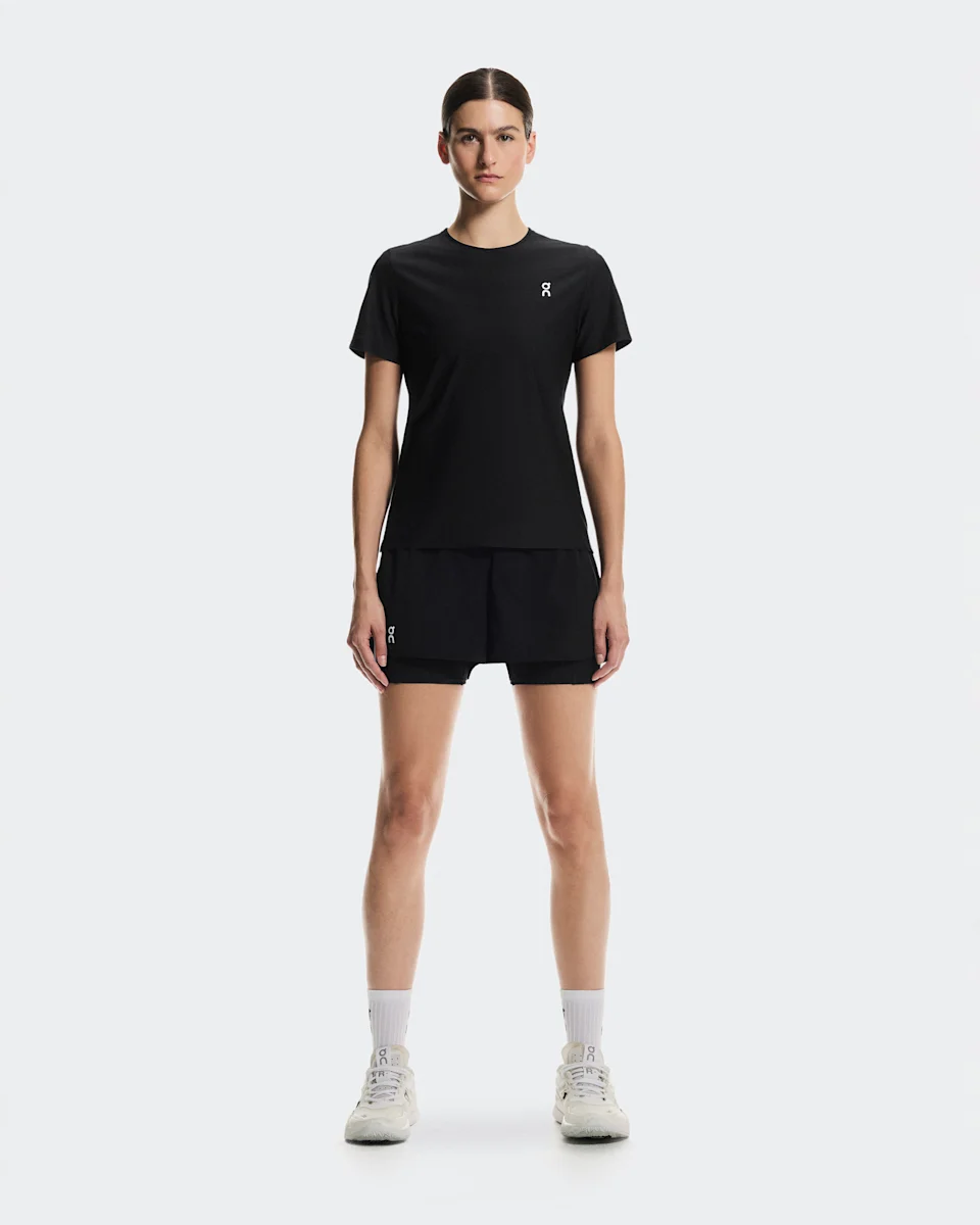 On Court-T Black Feminino – Prática de tênis