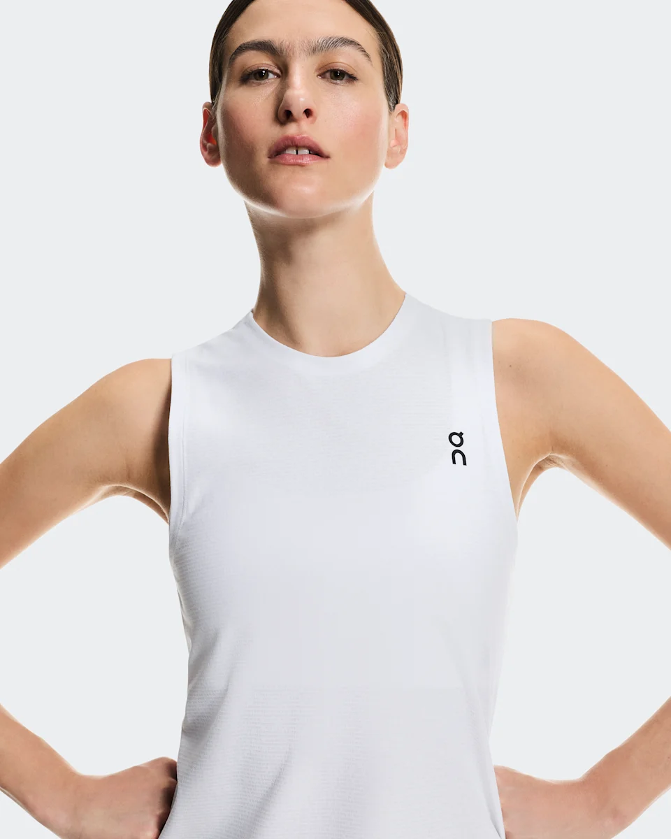 On Court Tank White Feminino