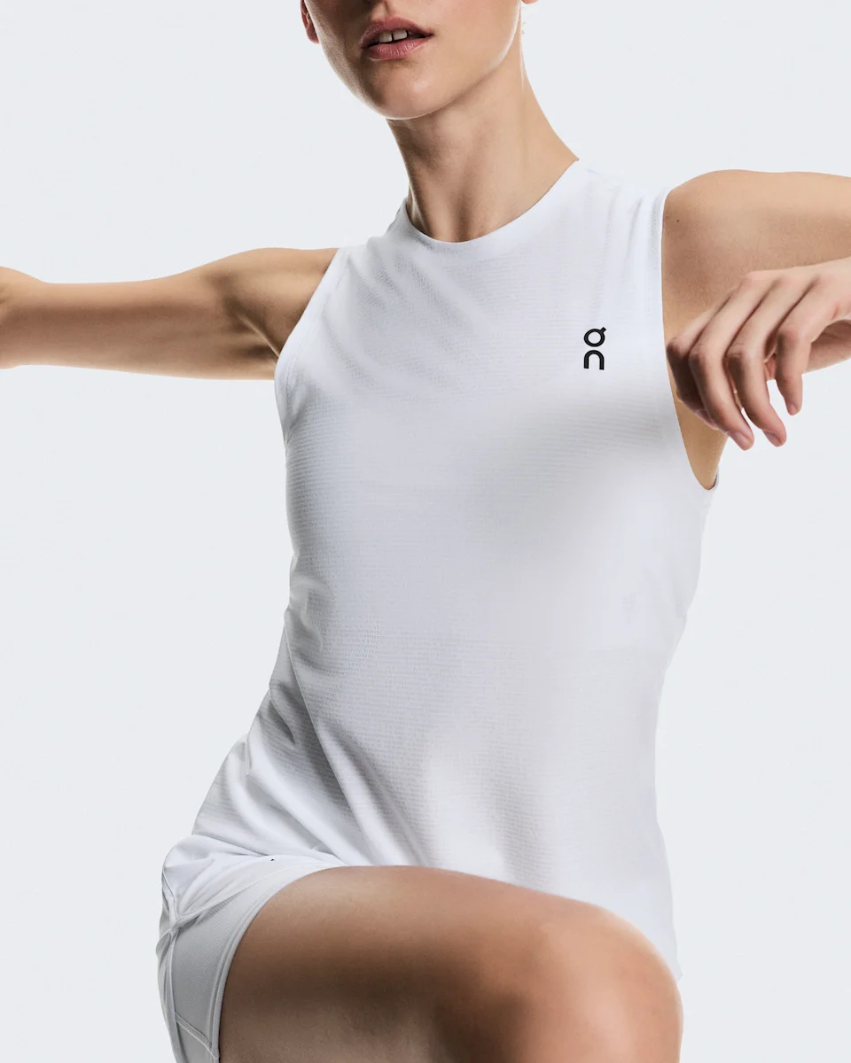 On Court Tank White Feminino