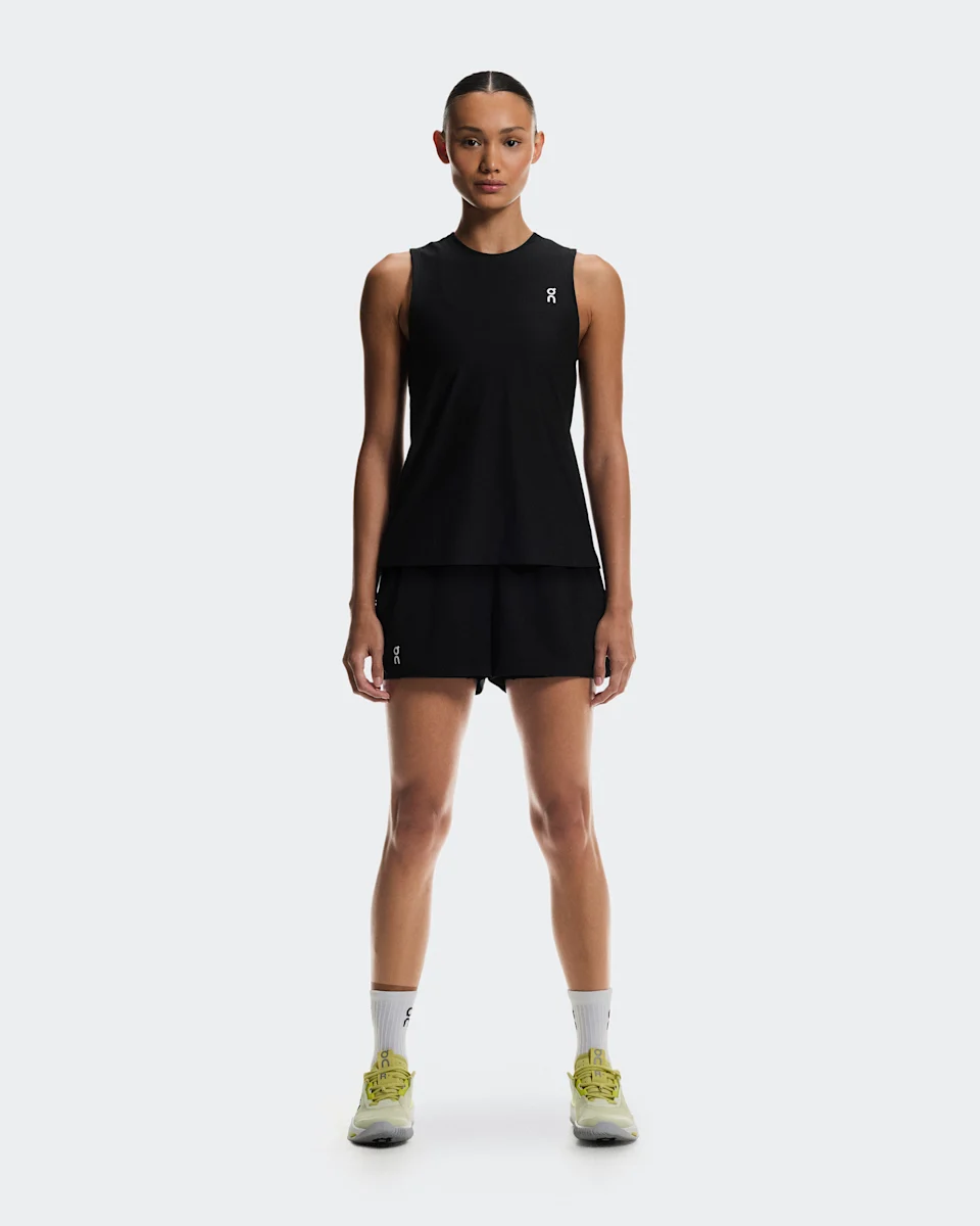 On Court Tank Black Feminino – Para jogar tênis