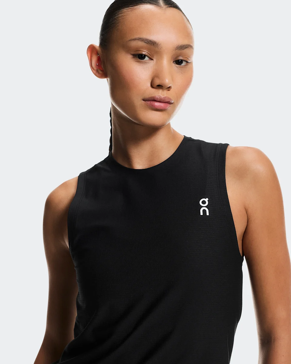 On Court Tank Black Feminino