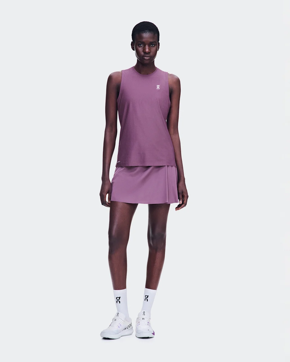 On Court Tank Cassis Feminino