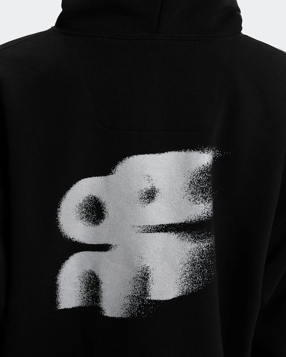 On Club Hoodie Avant Black Feminino