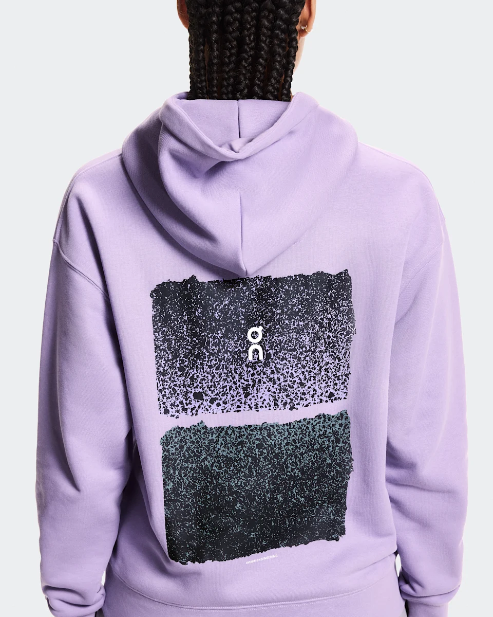 On Club Hoodie Fade Bloom Feminino