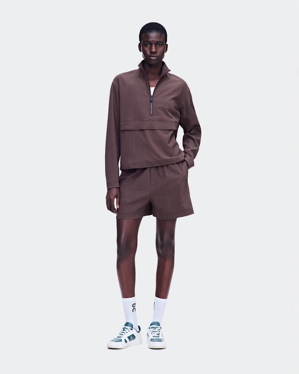 On Courtside 1/2 Zip Eaze Mulberry Feminino – Lifestyle tenista