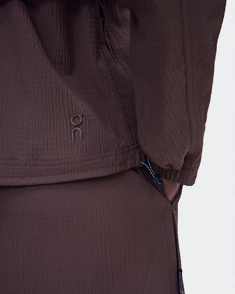 On Courtside 1/2 Zip Eaze Mulberry Feminino