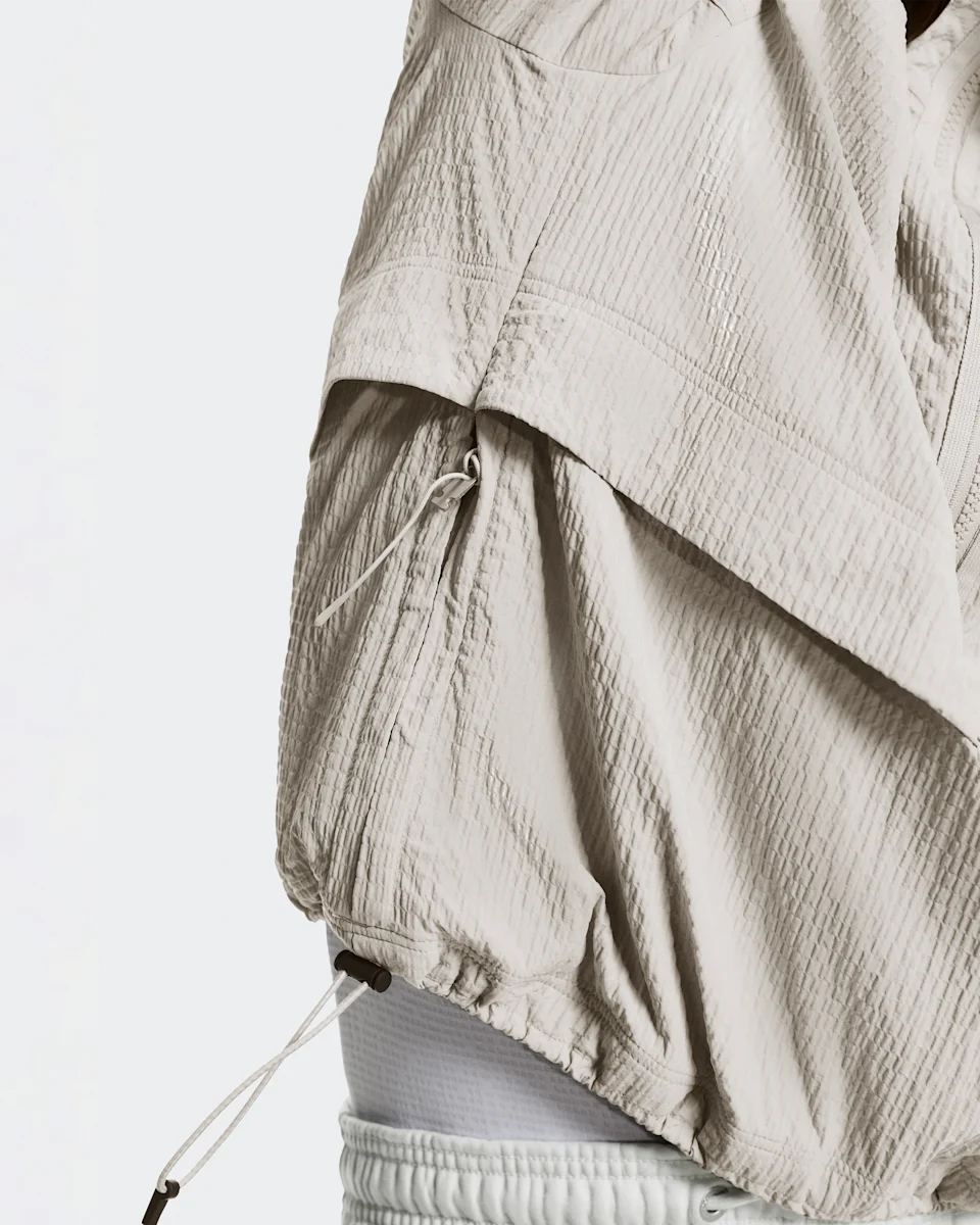 On Courtside 1/2 Zip Eaze Sand Feminino