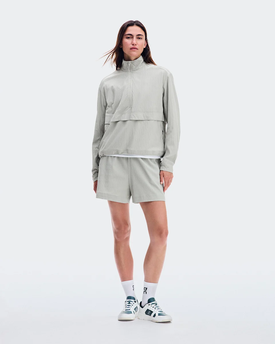 On Courtside 1/2 Zip Eaze Brume Feminino