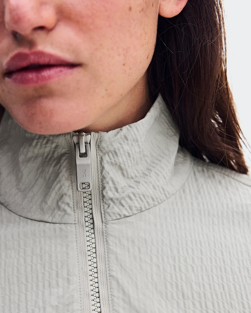 On Courtside 1/2 Zip Eaze Brume Feminino