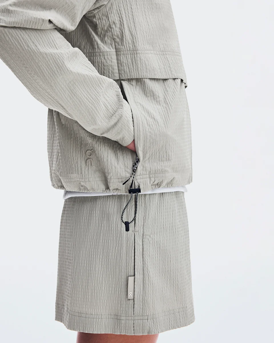 On Courtside 1/2 Zip Eaze Brume Feminino