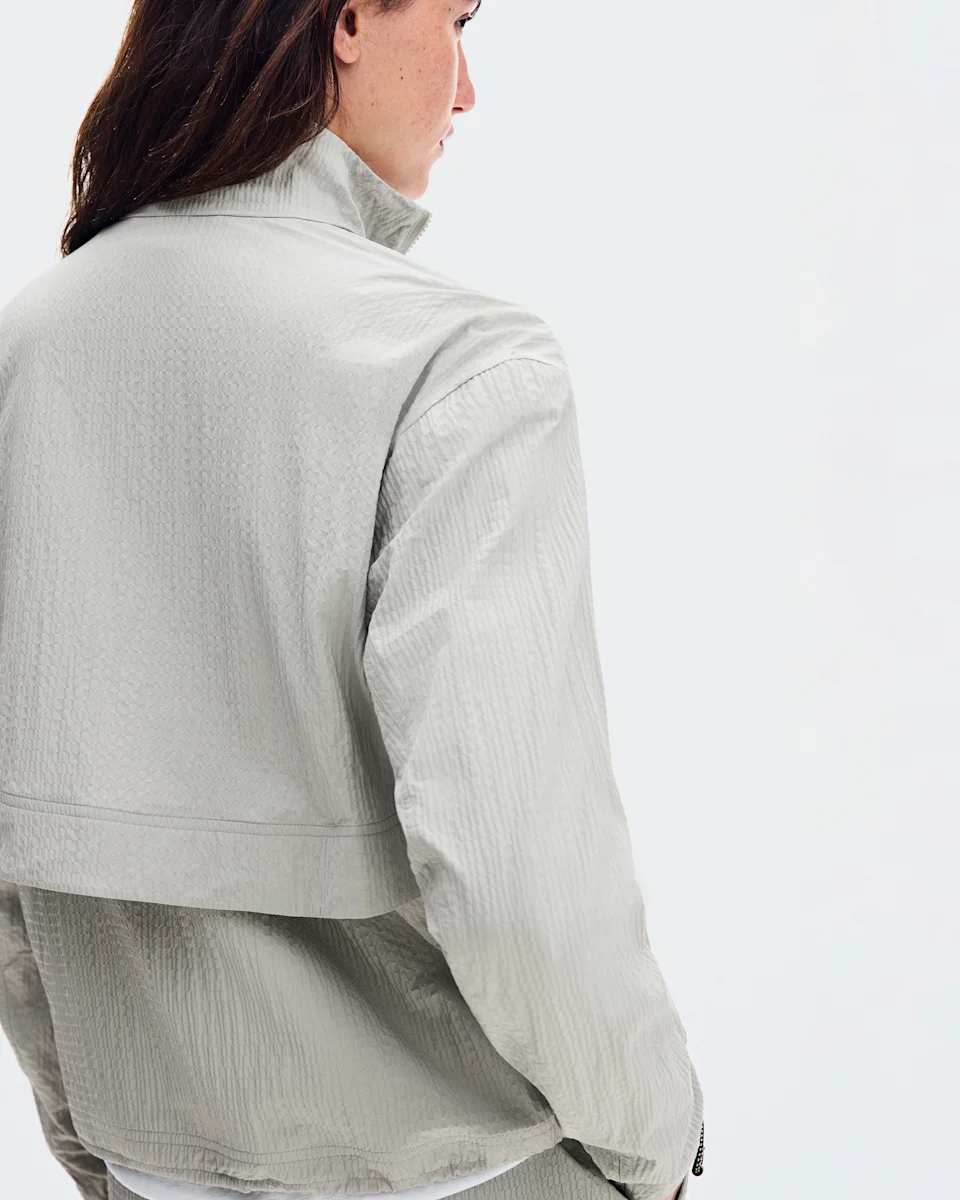 On Courtside 1/2 Zip Eaze Brume Feminino