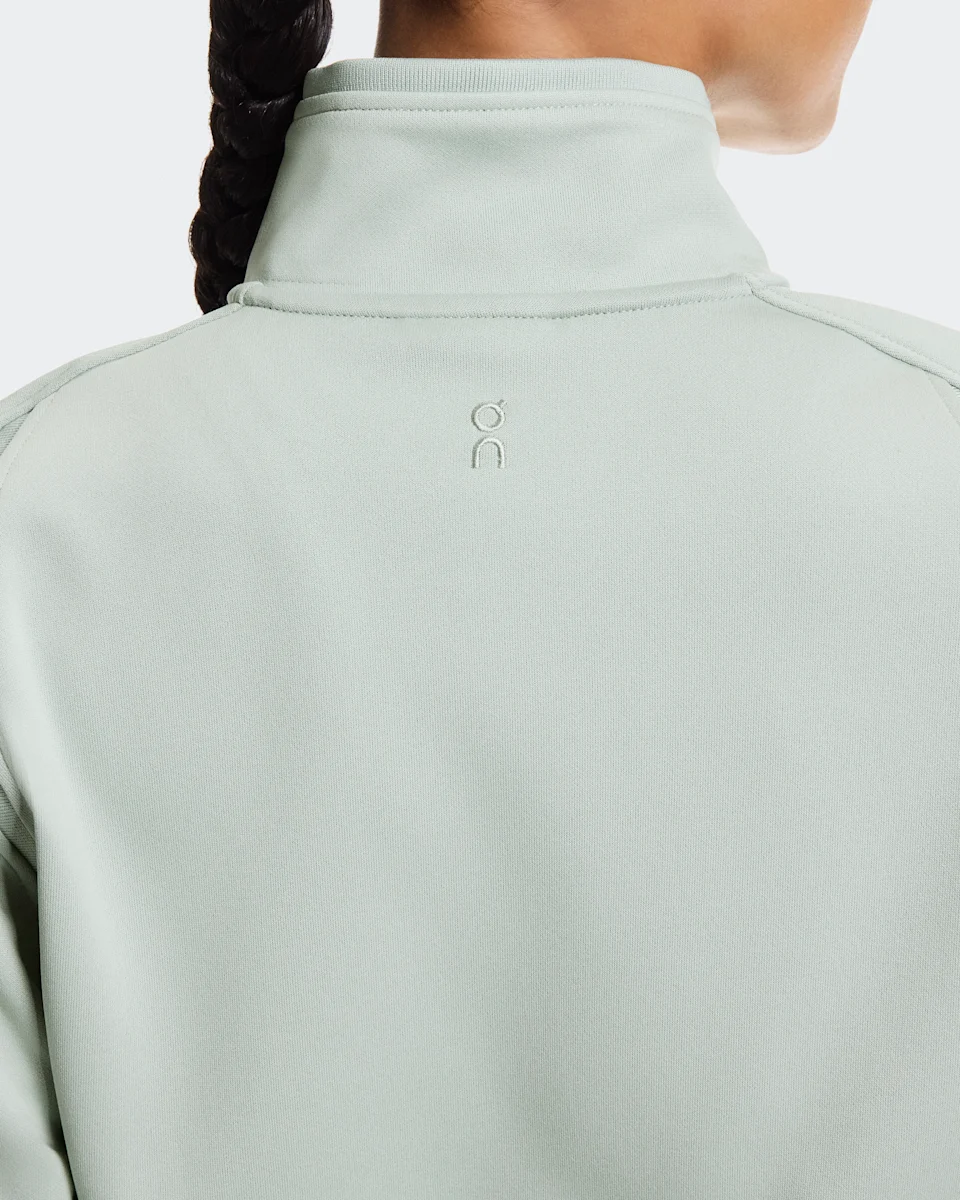 On Courtside Full-Zip Mineral Feminino