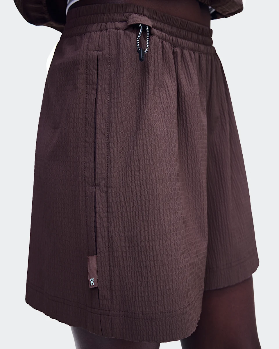 On Courtside Shorts Eaze Mulberry Feminino