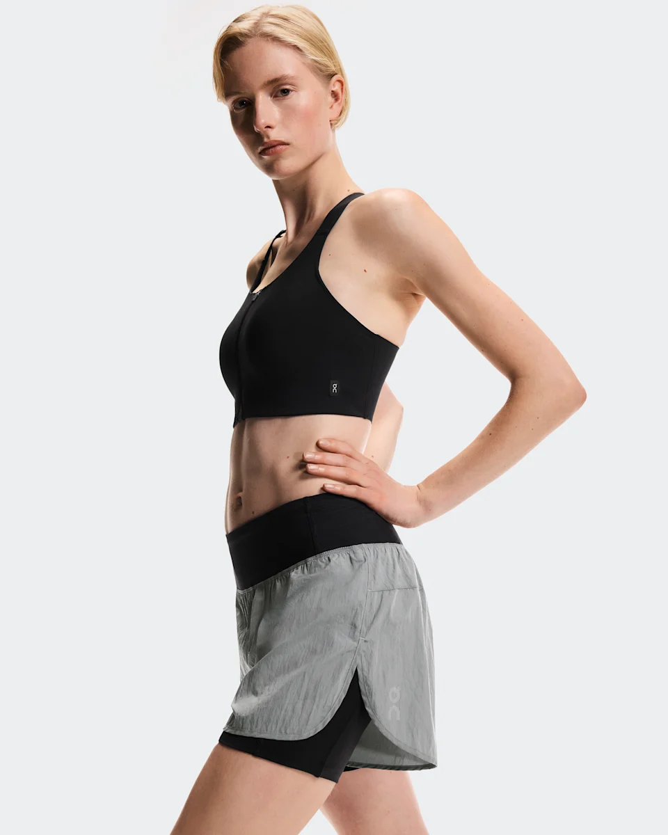 On Performance Volt Shorts Glacier Feminino