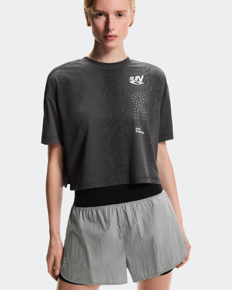 On Performance Volt Shorts Glacier Feminino