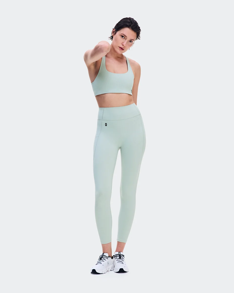 On Studio Leggings 7/8 Mineral Feminino