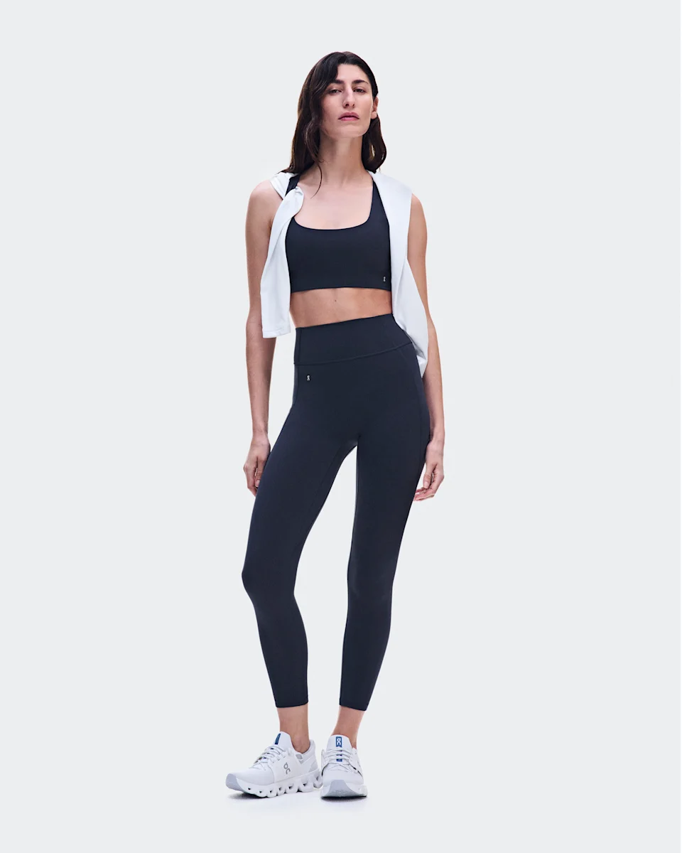 On Studio Leggings 7/8 Navy Feminino