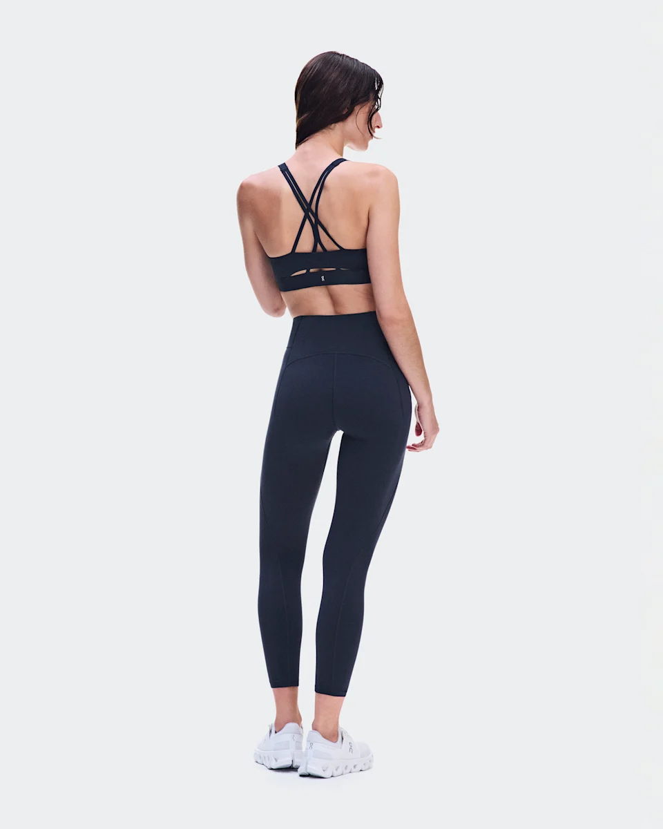 On Studio Leggings 7/8 Navy Feminino
