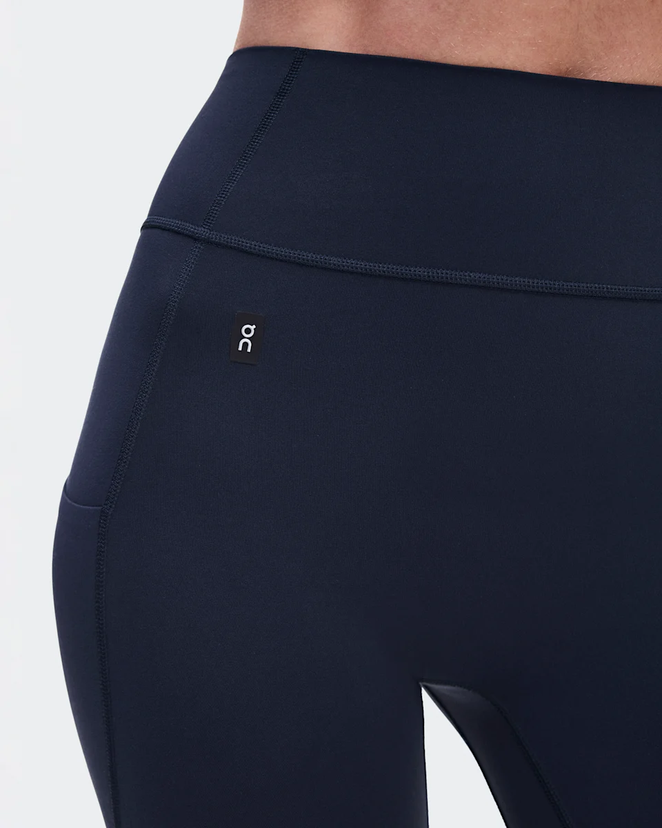 On Studio Leggings 7/8 Navy Feminino
