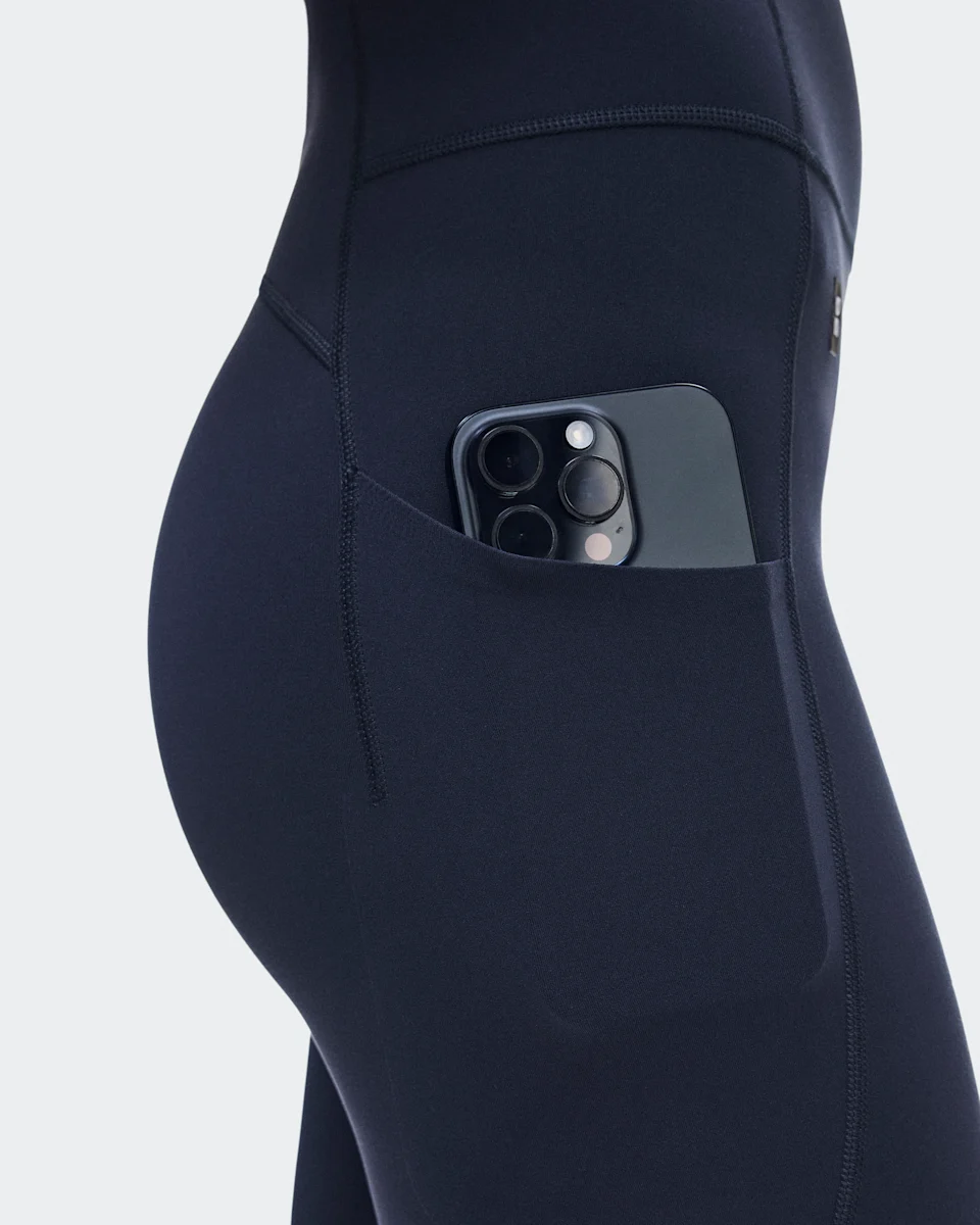 On Studio Leggings 7/8 Navy Feminino