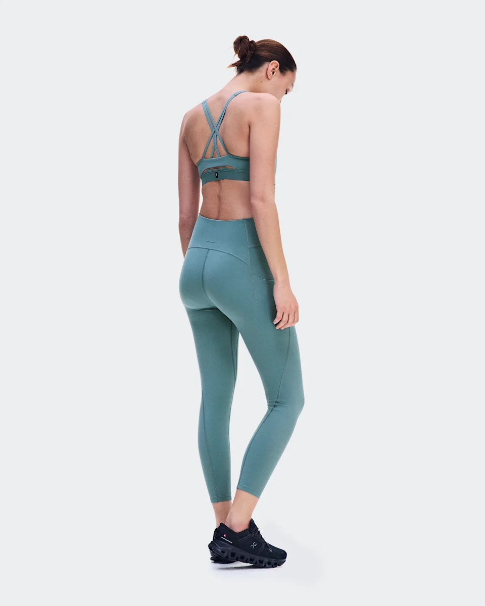 On Studio Leggings 7/8 Agave Feminino