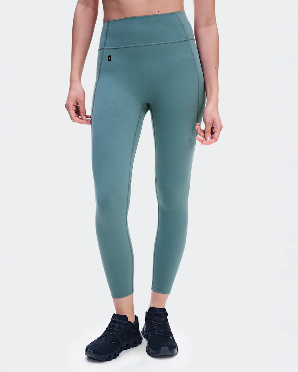 On Studio Leggings 7/8 Agave Feminino