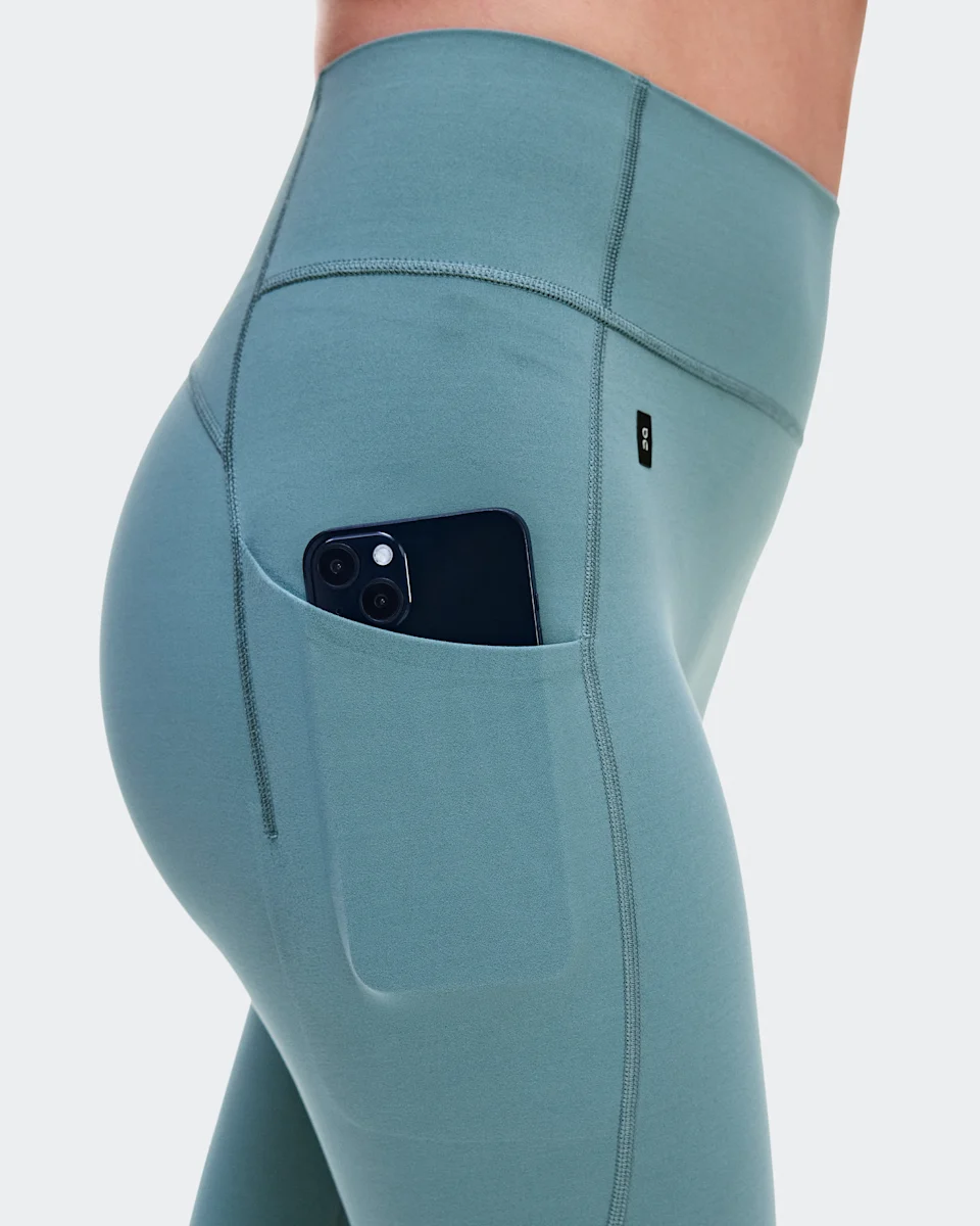 On Studio Leggings 7/8 Agave Feminino