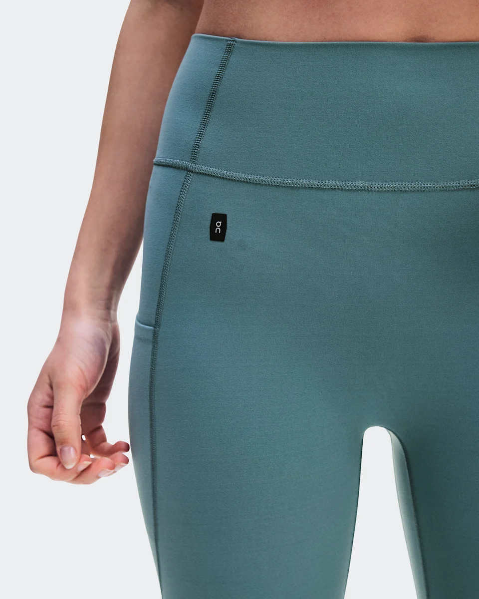 On Studio Leggings 7/8 Agave Feminino