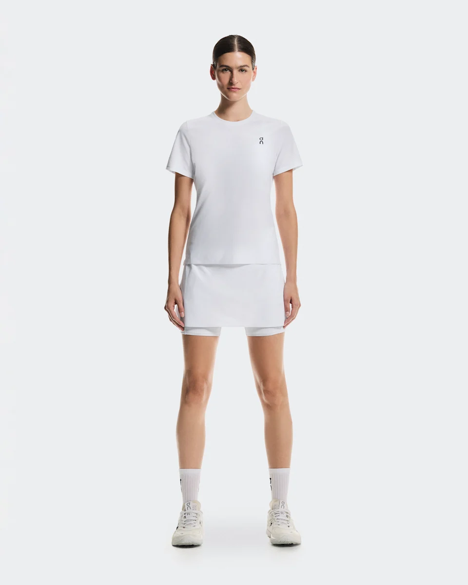 On Court Skirt Split White Feminino – Para jogar tênis