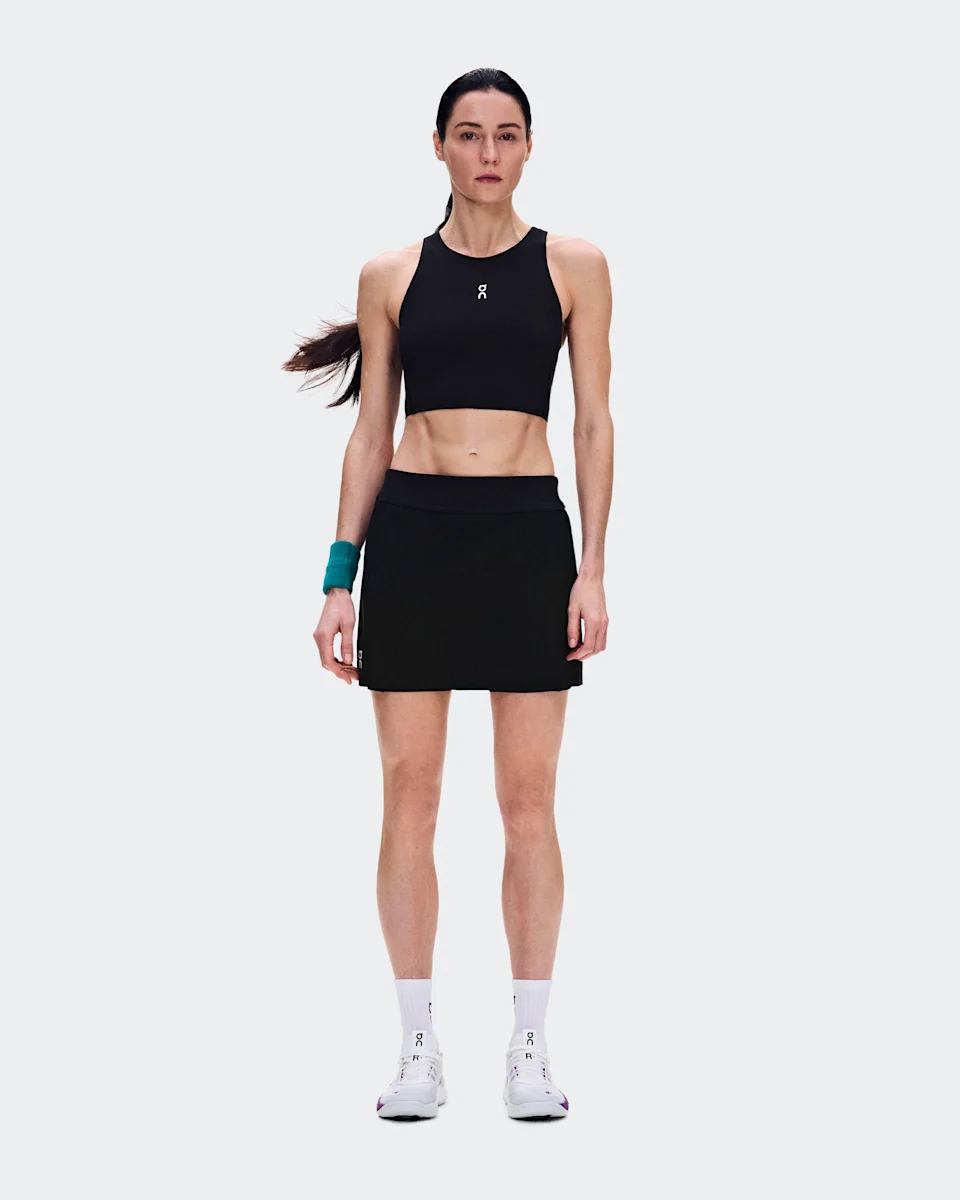 On Court Skirt Split Black Feminino