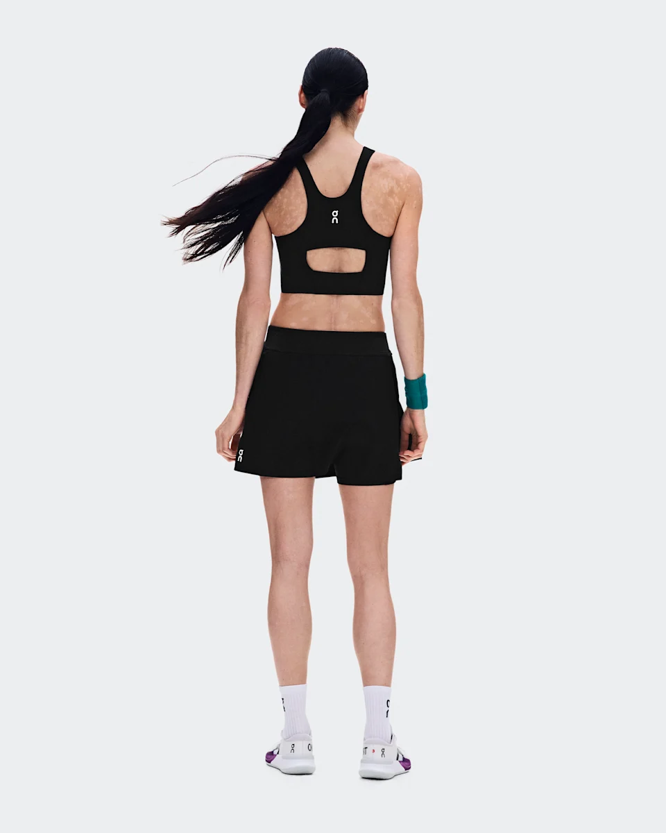 On Court Skirt Split Black Feminino