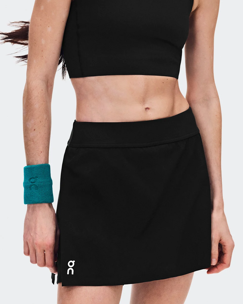 On Court Skirt Split Black Feminino