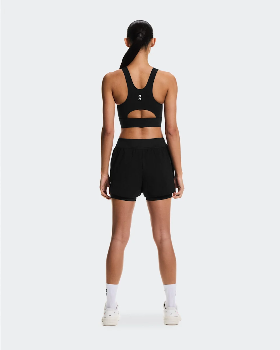 On Court Crop Top Black Feminino
