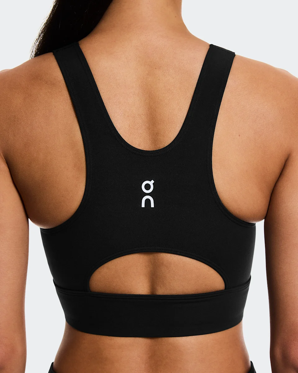 On Court Crop Top Black Feminino