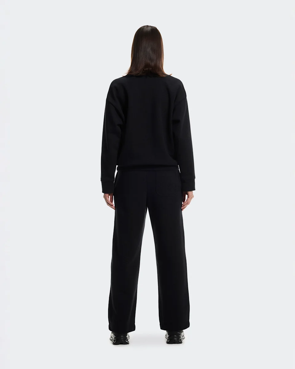 On Club Collective 1/4 Zip Black Feminino
